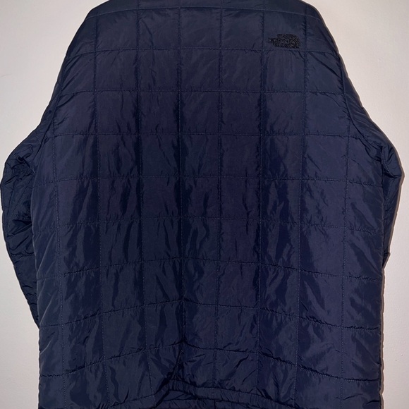 The North Face TNF Thermoball Blue Teal Full Zip Outdoor Puffer Jacket Men’s XL - Picture 6 of 14